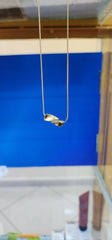Golden radiance pendant necklaces