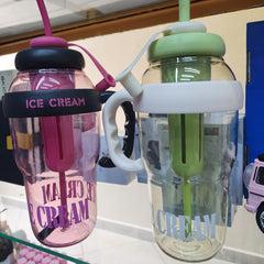 Ice cream water bottles