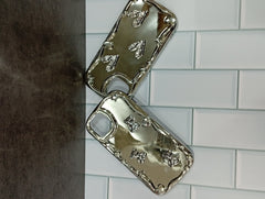 Mirror love charm cases. Iphone 12 pro max phone case.