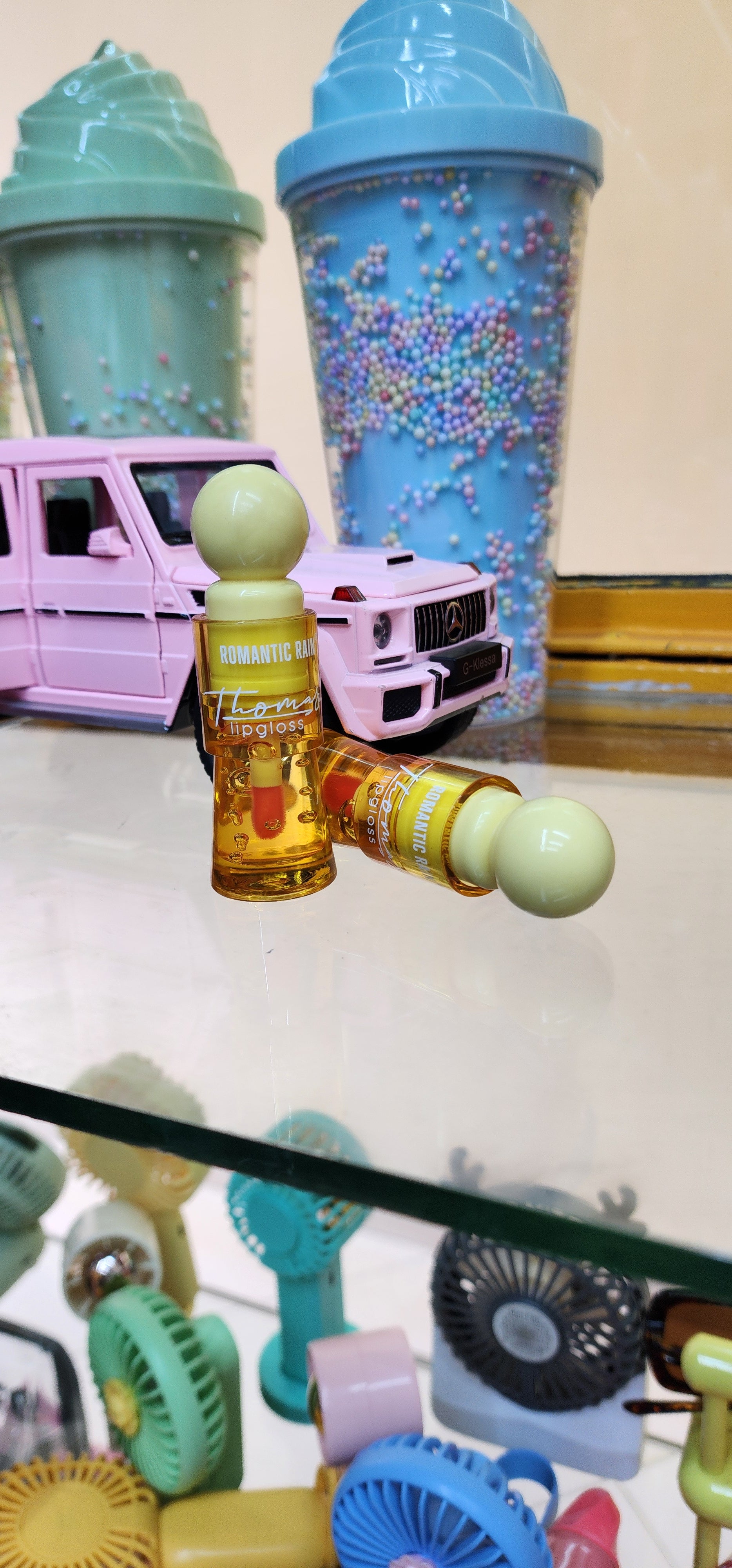 Romantic rain lip oil