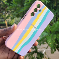 Sam A35 Stripes Silicone Phone Cases A 35 5G Case