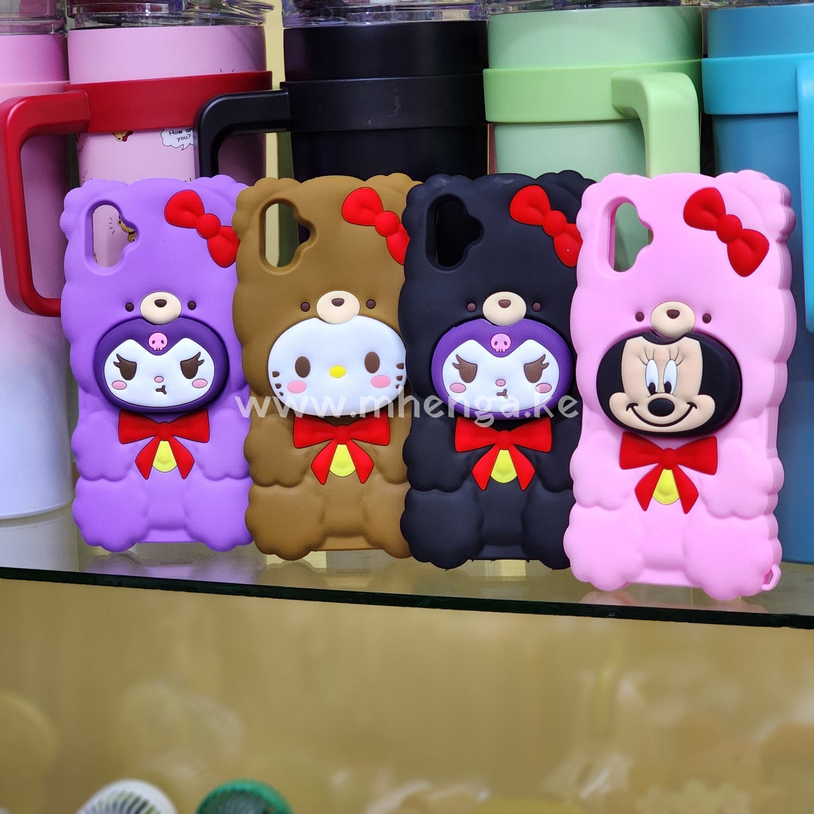 Samsung A05 3D Cute Cartoon Soft Silicone Phone Case Covered With Anime Character Skin Suitable For