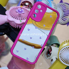 Samsung A14 Fancy Phone Cases Cute Mirror Reflective Style_4