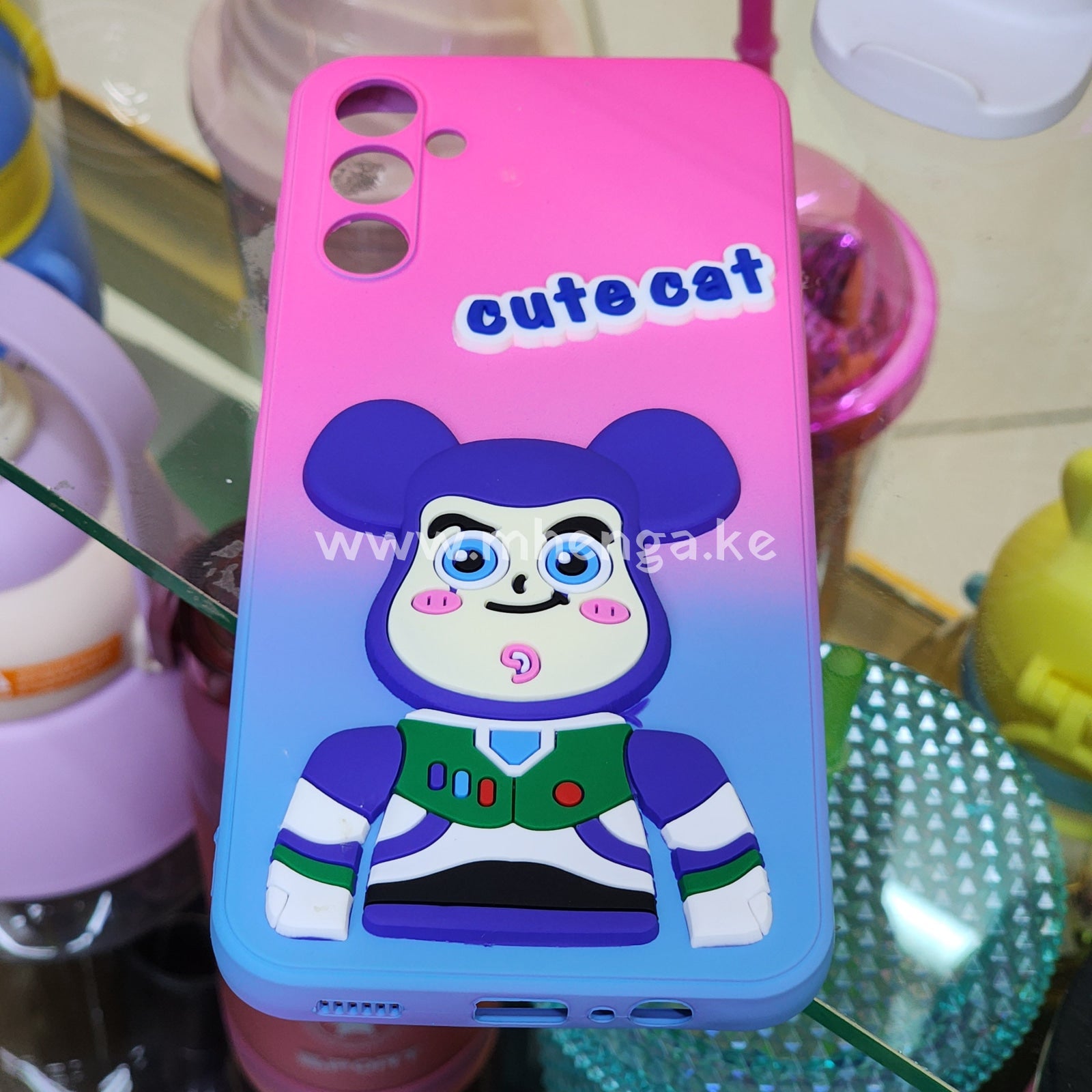 Samsung A14 Soft Silicone Tpu Cases Cartoon Character Case Cute Cute Cat