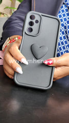 Samsung A15 4G / 5G Phone Case With Heart Charm Cute Cases A 15 4 G 5