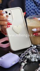 Samsung A15 4G / 5G Phone Case With Heart Charm Cute Cases A 15 4 G 5