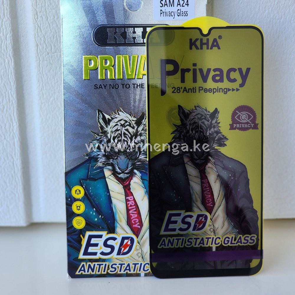 Samsung A24 Privacy Protector A 24 Protectors Glass Full Screen Esd
