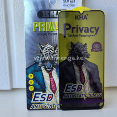 Samsung A24 Privacy Protector A 24 Protectors Glass Full Screen Esd
