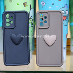 Samsung A32 4G Phone Case With Heart Charm Cute Cases A 32 4 G