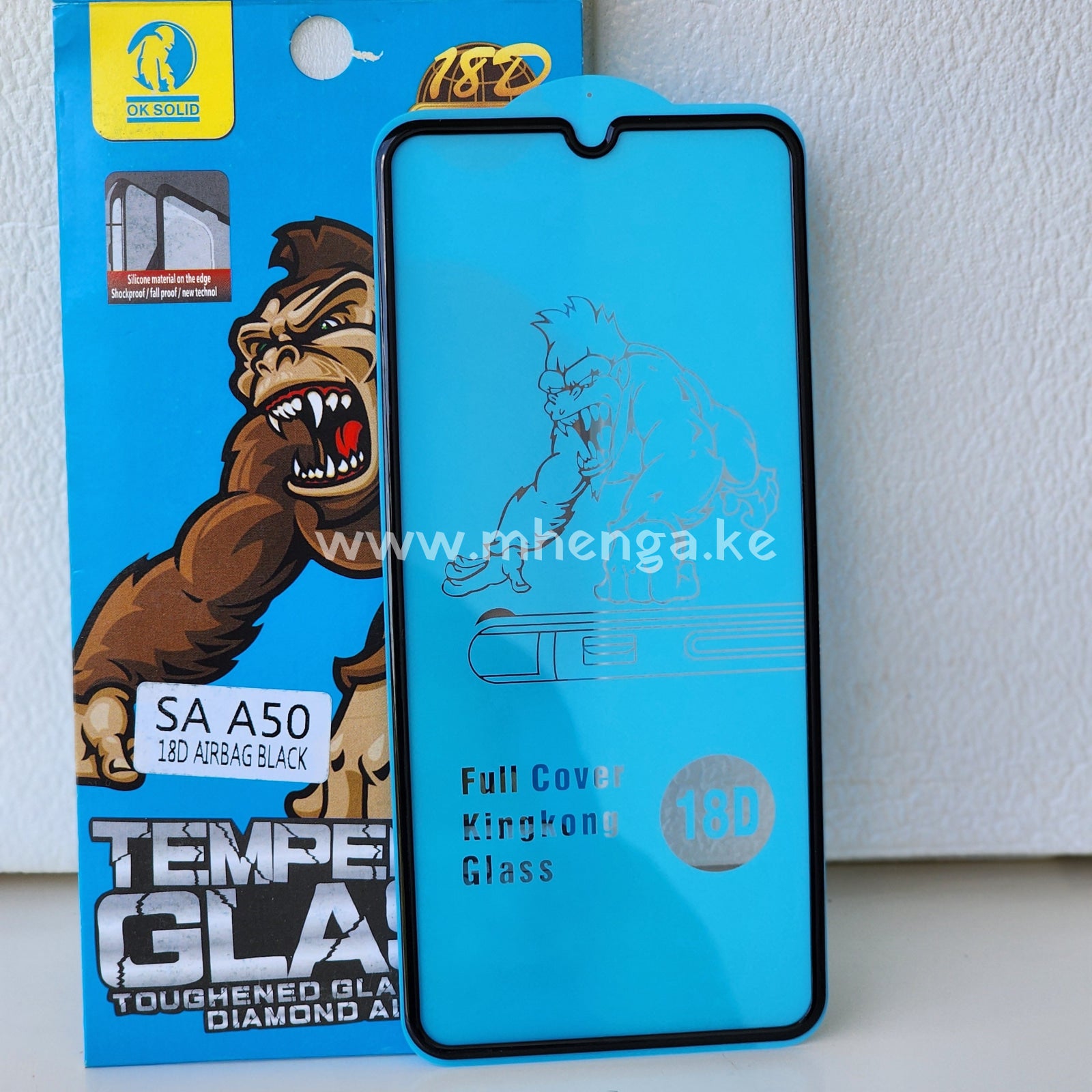 Samsung A50 Protector Screen Glass With Airbag 18D Sam A 50
