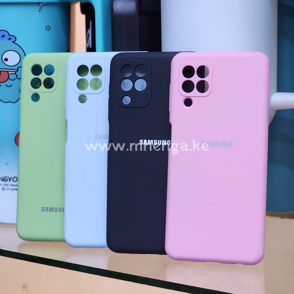 Samsung Galaxy A22 4G Case Stylish Liquid Silicone Slim Full-Body Protective Cover A 22