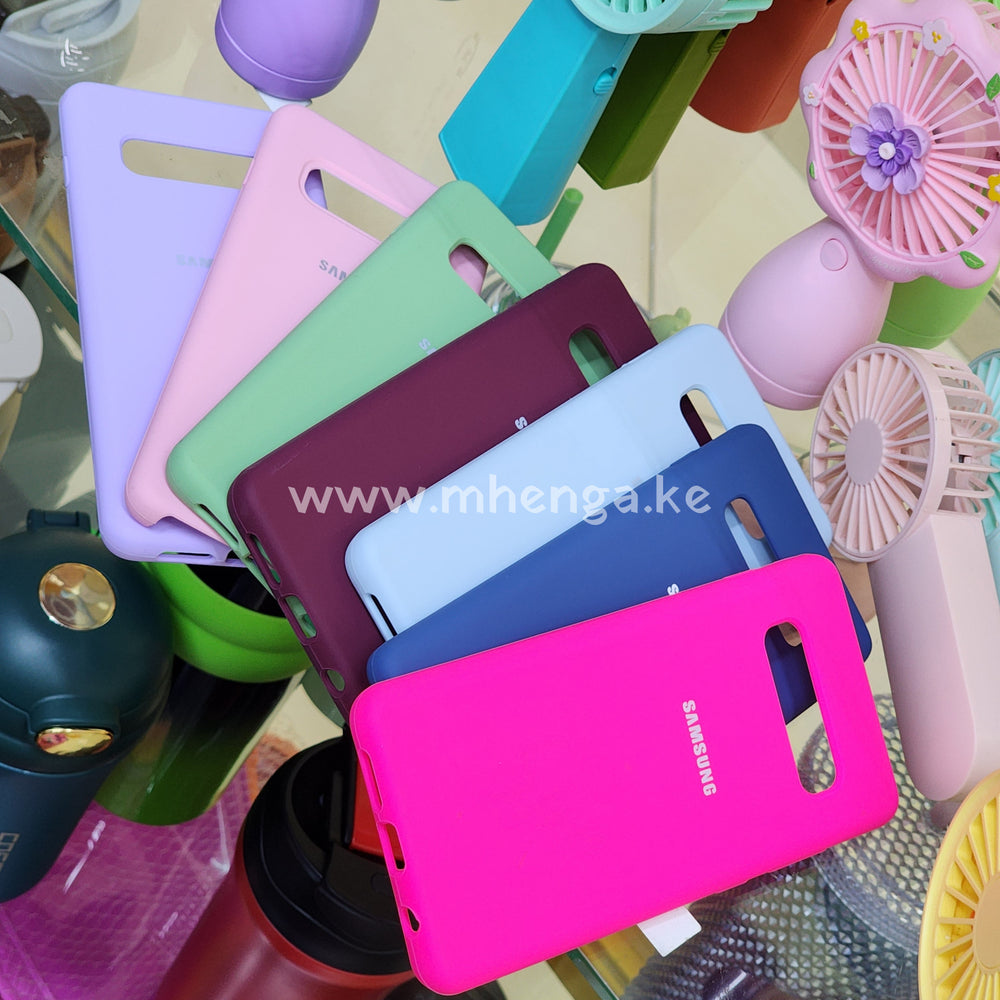 Samsung Galaxy S10 Plus Case 6.4 Inch S10 + Liquid Silicone Gel Rubber Shockproof Soft Silicone