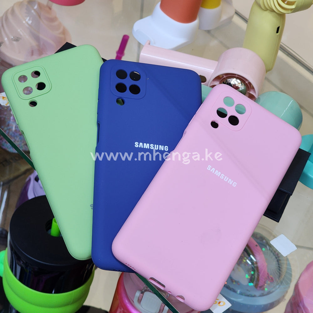 Samsung Liquid Silicon﻿e Case Protected Camera A12 Phone Silicone Cases A 12