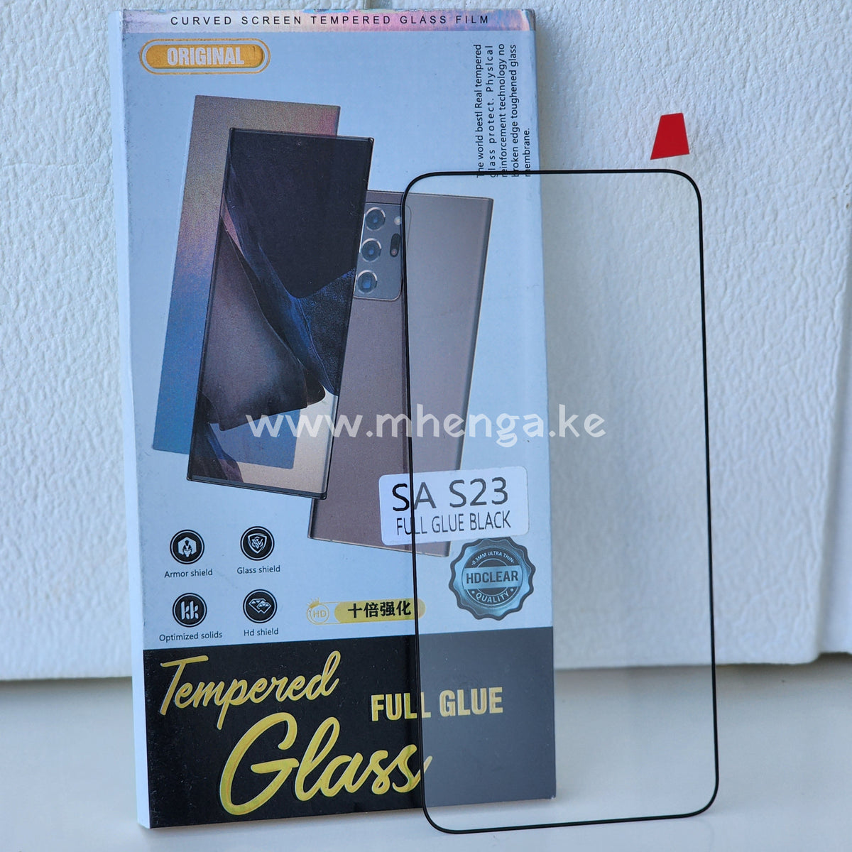 Samsung S23 Full Glue Glass Protector S 23 Phone Screen Protectors