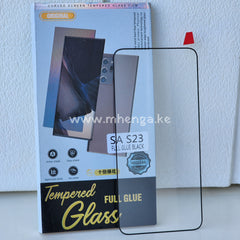 Samsung S23 Full Glue Glass Protector S 23 Phone Screen Protectors
