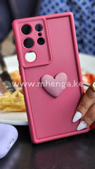 Samsung S23 Ultra Phone Case With Heart Charm Cute Cases S 23 Ultra