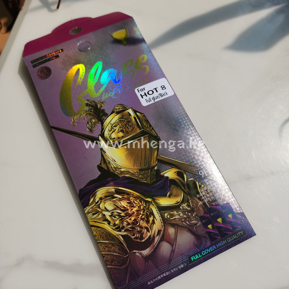 Screen Protector 9H Tempered Glass Shield Armor Hot 8