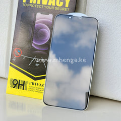 Screen Protector Glass 9H Privacy For Iphone 13 Mini Full Glue