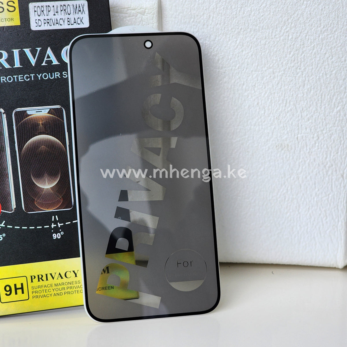 Screen Protector Glass 9H Privacy For Iphone 14 Promax / Iphone Pro Max