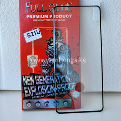 Screen Protector Samsung S21 Ultra Full Glue S 21 Tempered