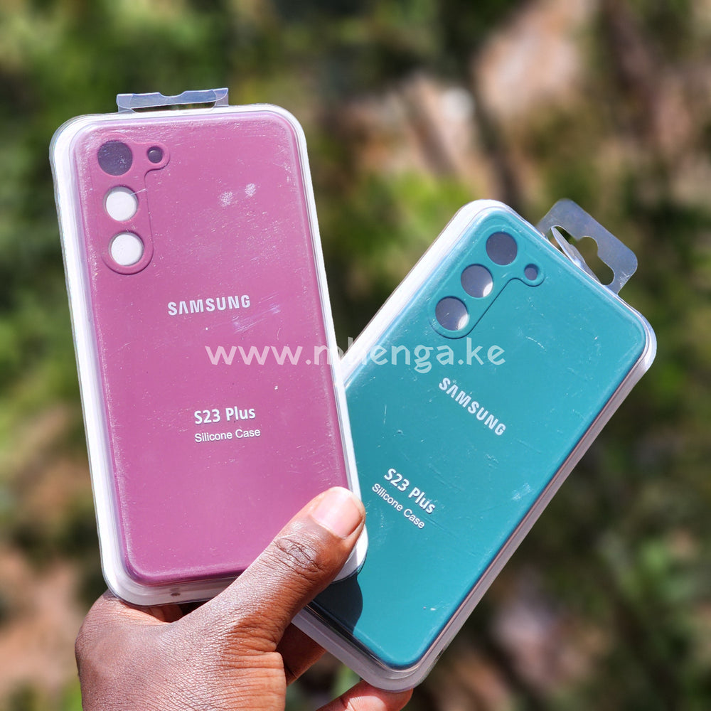 Silicone Phone Case Covers Samsung S23 Plus S 23 + Cover