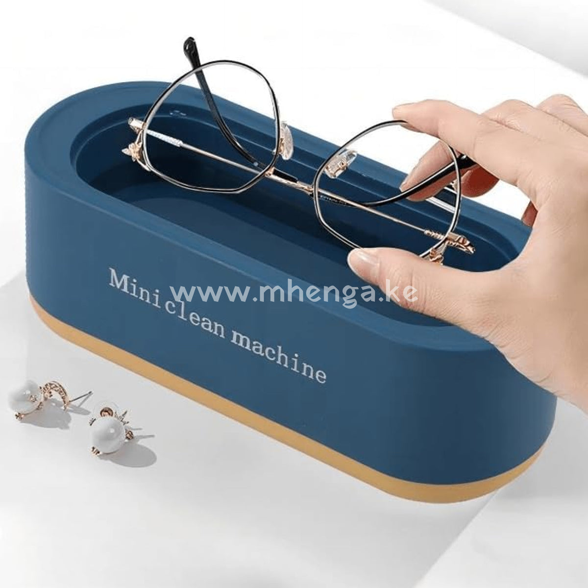 The 360° High-Frequency Vibration Ultrasonic Cleaning Machine Can Clean Glasses Jewelry And Makeup