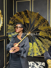 Umbrella Korean Design With Trees