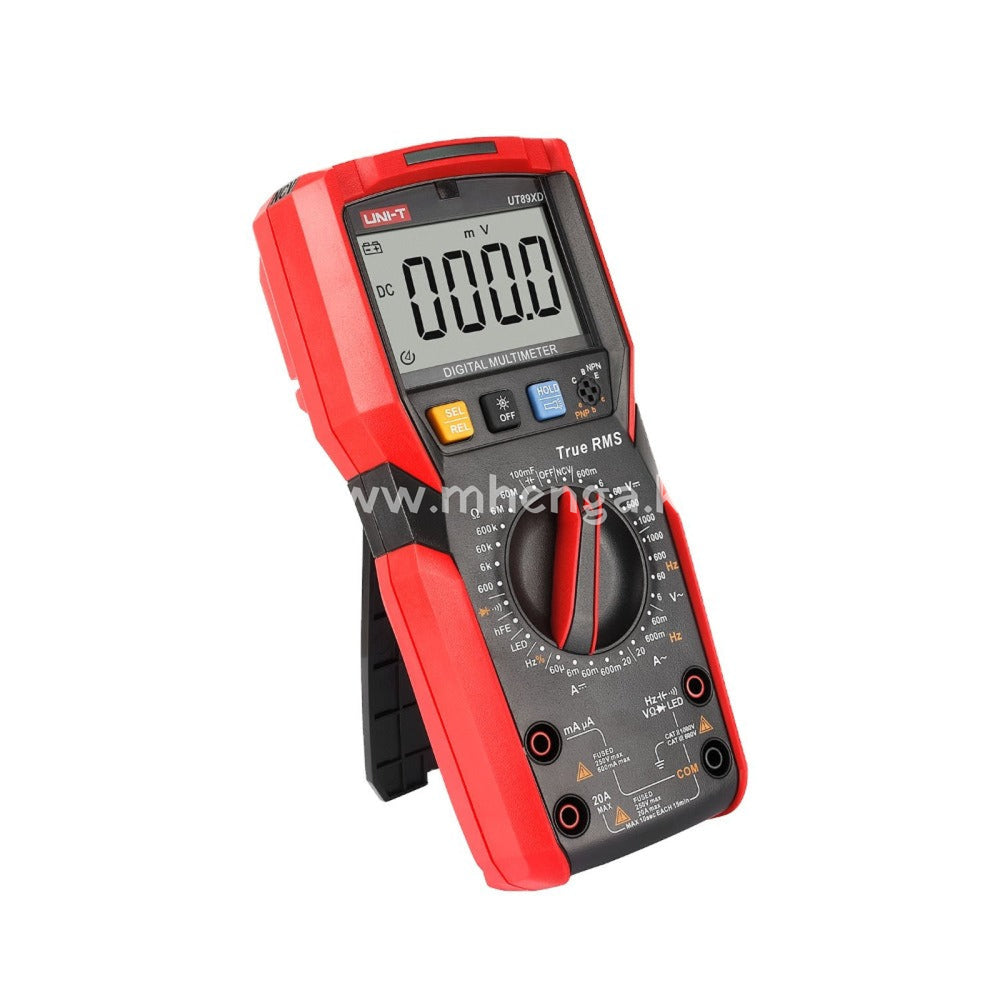 Uni-T Ut89Xd Professional Digital Multimeter True Rms Ncv 20A Current Ac Dc Voltmeter Capacitance