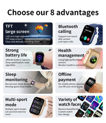 Magnetic control smart watch