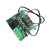 W1209 12V DC Digital Temperature Controller Board Micro Digital Thermostat -50-110°C Electronic Temperature Temp Control Module Switch with 10A One-Channel Relay