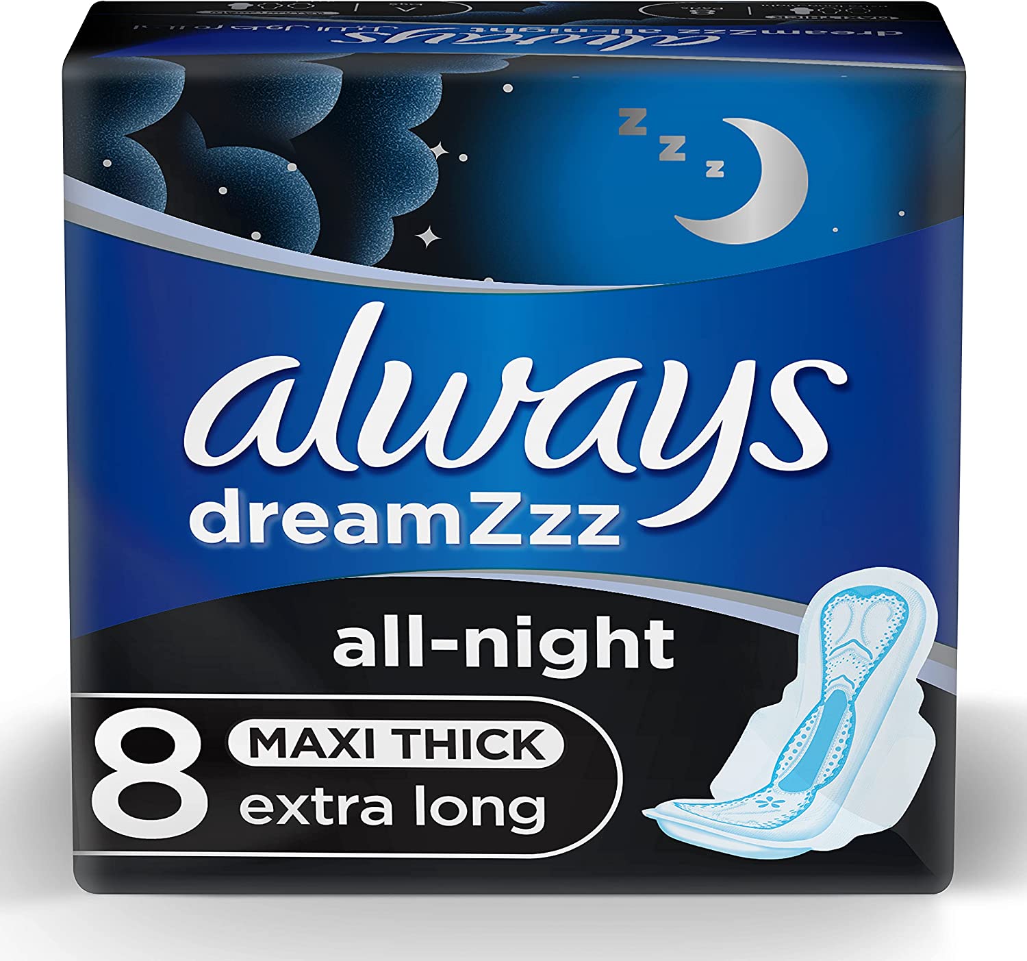 Always pads dreamzzz all night