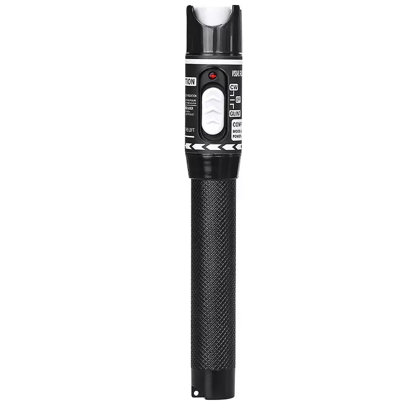Visual Fault Locator 30mW 30KM, VFL Tester Kit Include Single Mode 9/125um SC FC ST Male to LC Female Adapter, Red Light Pen for Fiber Network Cable Test, Laser pen