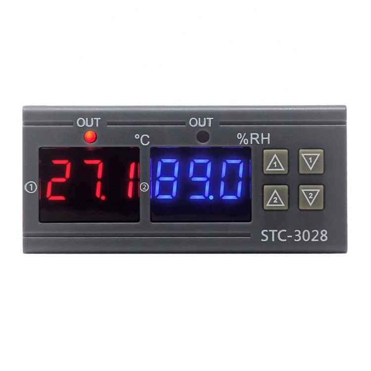 STC-3028 STC 3028 Digital Thermostat Hygrostat Temperature Humidity Controller stc3028