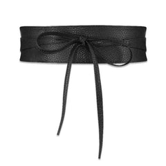 Coat Decorated Girdle Fashion Cummerbunds Female Ring Waistband Corset Femme Wide Obi Belt Women Faux Leather Dress Belts