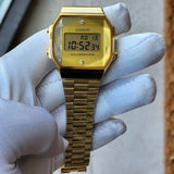 Casio Digital watch with rhinestone ,