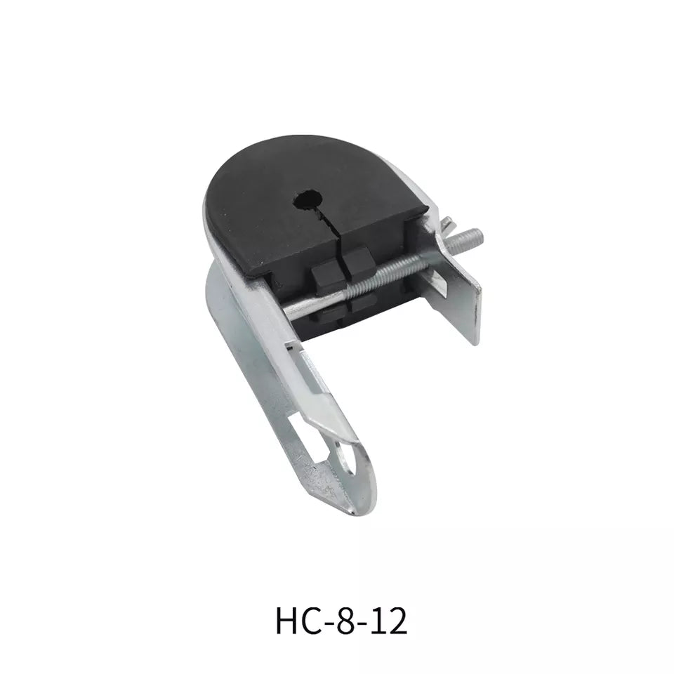 Suspension clamp J hook 4Kn ADSS Cable Clamps GJ.0078 HC-8-12 use for cable diameter :5-8mm 8-12mm