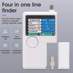 Remote RJ11 RJ45 USB BNC LAN Network Cable Tester For UTP STP LAN Cables Tracker Detector