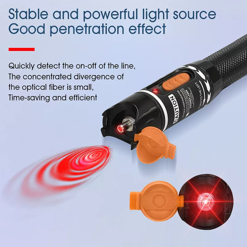 Laser pen 10MW Visual Fault Locator, Fiber Optic Cable Tester 10-30Km Range VFL AUA-H10
