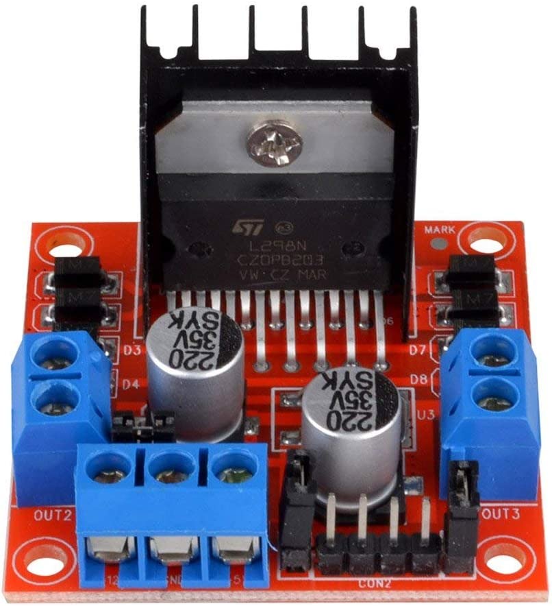 L298N Motor Driver Controller Board Module Stepper Motor DC Dual H-Bridge for Arduino Smart Car Power UNO MEGA R3 Mega2560