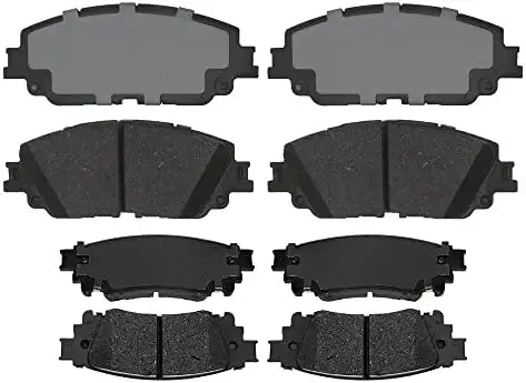 Front and rear brake pads for toyota Brake Pads Toyota Mark X grx120 grx121 grx125 grx130 grx135 grx133 grs130 grs133 Compatible for 04466 – 30210 04466 – 22190