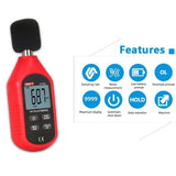 UT353 Decibel Meter Digital Noise Meter Sound Level Meter Decibel Detection Environmental Instruments