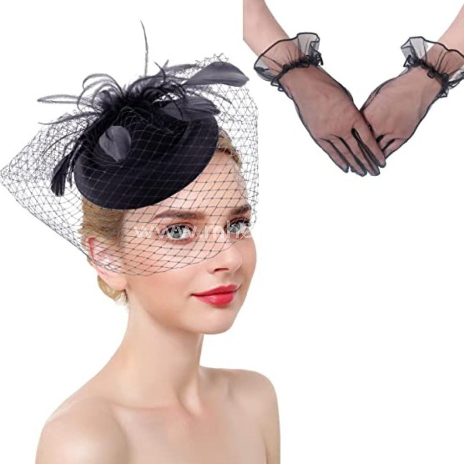 Fascinators Hats Pill Box With Feathers For Women Fascinator Wedding Ladies Fascinators Black