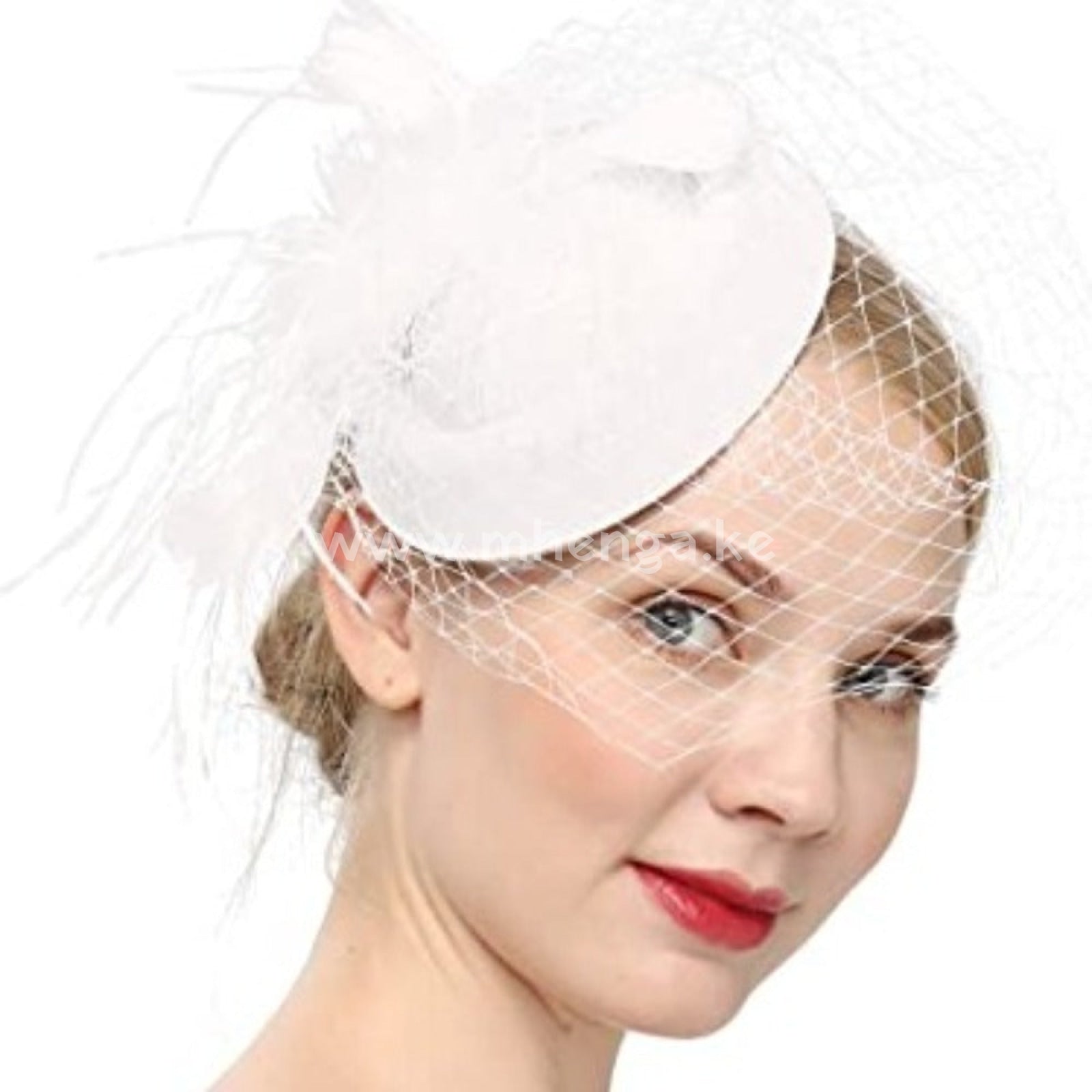 Fascinators Hats Pill Box With Feathers For Women Fascinator Wedding Ladies Fascinators White