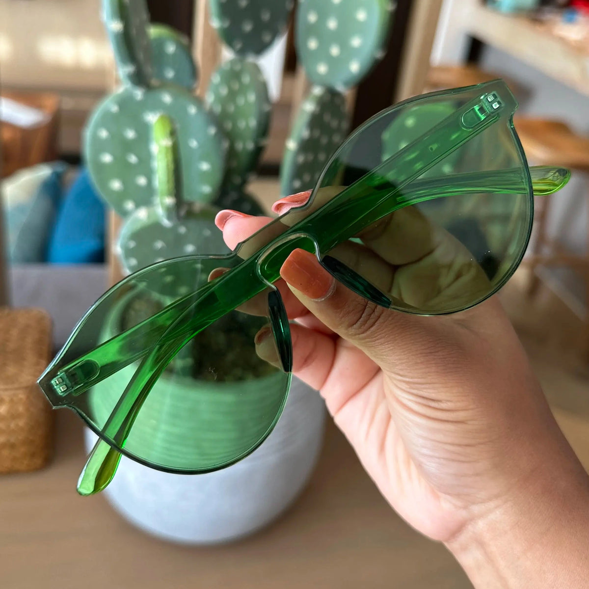 Sunglasses design 45635 sunnies green