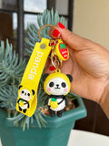 Key holder panda bear