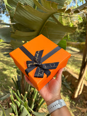 Gift Box midi orange