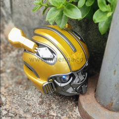 New Degin Gift Wireless Transformers Bumblebee Helmet Bluetooths Speaker For Sale